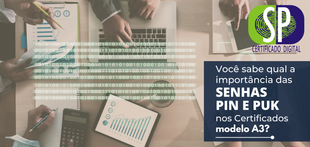 Senha Pin e Senha Puk